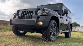 Mahindra Thar LX Hard Top 4x4 2022 ₹16 lakh  Reallife review [upl. by Sproul442]