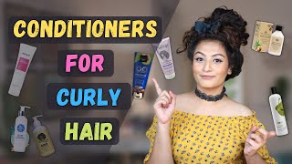 Conditioners For Curly Hair  CG Friendly Conditioners in India [upl. by Seema]