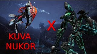 Warframe  Eidolon 6x3 solo  Kuva Nukor  No RivenBlessCipherPads [upl. by Shore470]