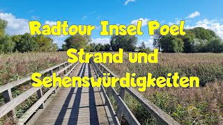 Radtour auf der Insel Poel mit Strand und Sehenswürdigkeiten  Ostsee [upl. by Lubeck]