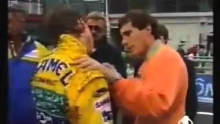 Video Completo Senna Discutindo Com Schumacher França 1992 [upl. by Haman]