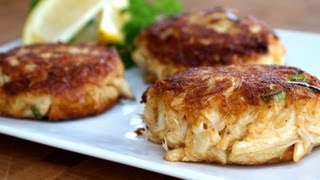 Crab Cakes Recipe  How to Make Crab Cakes [upl. by Lellih]