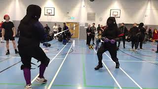 Wessex League  Winnersh 2023 Open Longsword Pool 02 [upl. by Iznil]