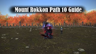 FFXIV Mount Rokkon Path 10 Guide [upl. by Colline]