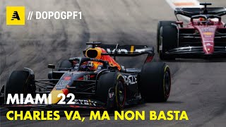 DopoGP F1 2022 Miami  Charles VA FORTE ma contro questo VERSTAPPEN non basta [upl. by Caassi]