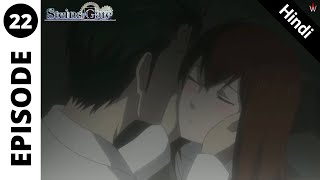 Steins Gate Episode 22 in Hindi  Being Meltdown [upl. by Aleit]