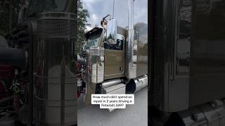 2 years driving Peterbilt 389 2023 Repairs shorts trucker trucking peterbilt389 [upl. by Hynda]