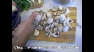 The Rustic Greek Cook Mushroom rice  ρύζι με μανιτάρια [upl. by Loni]