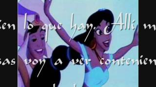 Un mundo ideal  David Bustamante y Gisela Aladdin Letra HD [upl. by Ennaecarg]