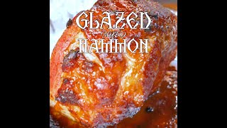 Easy glazed baked gammon recipe See in just 3 minutes how to make the best gammon [upl. by Greta]