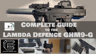 Lambda Defense BampT GHM9G GBB review  Disassemble Shooting Mags Compatibility inner barrel [upl. by Leunas]