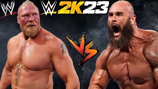 Brock Lesnar vs Braun Strowman [upl. by Lynn797]