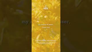 My anxiety IS lesser Thankyou anxietyRELIEF Subliminal Decrees nbk shorts shortvideo [upl. by Hgeilyak]