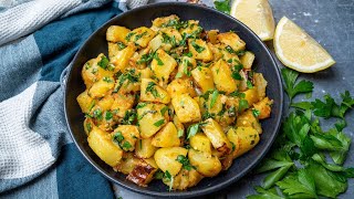 Batata Harra Lebanese Spicy Potatoes [upl. by Dagny556]