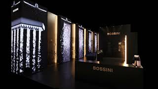 Bossini stand Salone del Mobile 2024 [upl. by Nemraciram513]