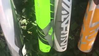 2017 Demarini CF Zen vs 2016 Demarini CF8 [upl. by Akiria]