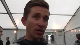 Michal Kwiatkowski  interview before the race  LiègeBastogneLiège 2017 [upl. by Galven]