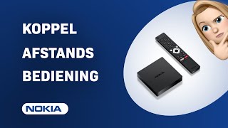 Hoe koppel je jouw afstandsbediening met een LG TV op de Nokia Streaming Box 8000 [upl. by Eibbil]