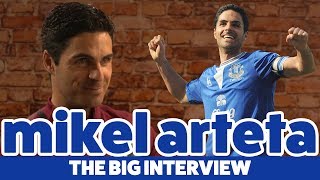 quotI ALWAYS FELT PART OF THE FAMILY AT EVERTONquot  MIKEL ARTETA THE BIG INTERVIEW [upl. by Elisee]