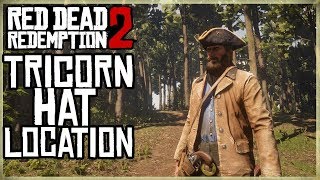 Red Dead Redemption 2  Tricorn Hat Location Secret Hat [upl. by Survance]