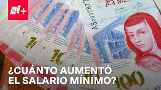 Salario Mínimo en 2024 ¿Cuánto aumentó en México  Despierta [upl. by Crow]