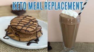 Keto Meal Replacement Mix  Pancake Recipe [upl. by Nhaj259]