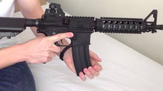 Airsoft Colt M4 CQB Review Test Fire [upl. by Hite]