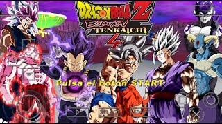 5k special  Dragon Ball Z Tenkaichi Tag Team mod BT3 Mex Beta 1 for PPSSPP with permanent menu [upl. by Olav]