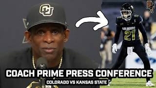 Coach Prime Calls Out Shilo amp Keeps it Real after Buffs Loss vs KSU [upl. by Kcorb455]