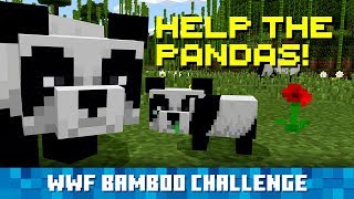 Plant Bamboo in Minecraft Help RealLife Pandas [upl. by Anavlis810]