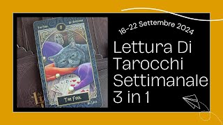 🍂 Lettura Della Settimana  1622 Settembre 2024 🍂 [upl. by Morra]