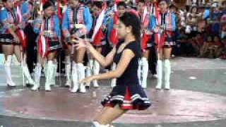 Majorette exebhition in Sto Nino feast in Muntinlupa [upl. by Perpetua]