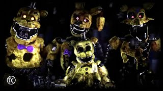 The WitheredSpring Animatronics Are in This FNAF 2 Remake  FNAF A Golden Past Ch2 Ending [upl. by Oberg78]