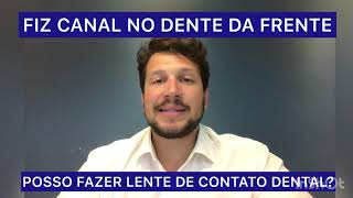 Canal no dente da frente  Dr Victor Hugo Almeida [upl. by Guimond]