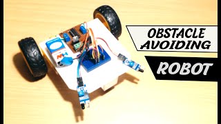 obstacle avoiding robot without ardunio  IR SENSOR  L293D IC [upl. by Engle]