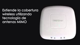 TRENDnet Punto de acceso PoE N300 con controlador de software TEW755AP [upl. by Enyleuqcaj196]