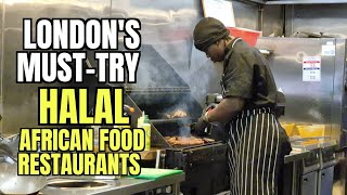 We Tried LONDONS POPULAR HALAL AFRICAN FOOD SPOT EAZY KITCHEN RESTAURANT [upl. by Rehpotsirh372]