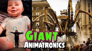 Top Giant Animatronics That Are Pure Nightmare Fuel [upl. by Katrine]