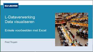 Excel voorbeeld LDataverwerking basic steps [upl. by Rufina]