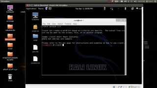 صنع wordlisttxt في كالي لينكس 2014 [upl. by Germaun]