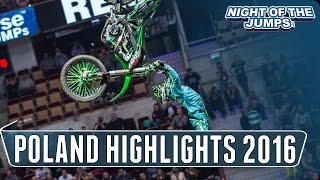 NIGHT of the JUMPs  Gdansk  Poland Highlights 2016 [upl. by Haletta]