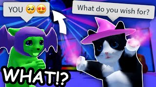 BECOMING A MAGICAL CAT on Kitten Game Roblox [upl. by Wiebmer]