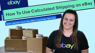 eBay  How To  Using Calculated Shipping [upl. by Linnie]