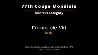 Emanuele Viti  Italy  Coupe Mondiale Masters Category 2024 [upl. by Melva]