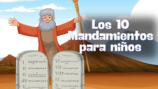 Los 10 Mandamientos para niños l Historias Bíblicas l Biblia Tube Kids [upl. by Helman]