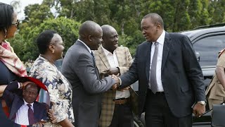 SEE WHAT HAPPENED AS GACHAGUA ARRIVES TO MEET UHURU KENYATTA IN GATUNDU AFTER BEING IMPEACHED [upl. by Nylyak]