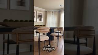 Affordable Luxury Dining Room Chair That Looks Just Like Arhaus [upl. by Gino]