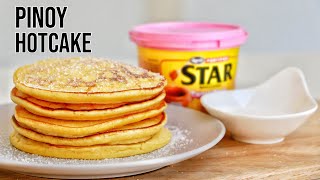 HOTCAKE RECIPE FILIPINO PANCAKE  Hot cake recipe na patok sa panlasang pinoy [upl. by Lesde]