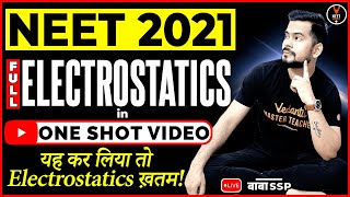 Electrostatics Class 12 One Shot  NEET 2023 Preparation  NEET Physics  Sachin Sir [upl. by Trudy487]