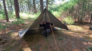 AQUAQUEST TARP SHELTER DAY CAMP IN FORMER NDIST CAMPGROUND [upl. by Orlena]